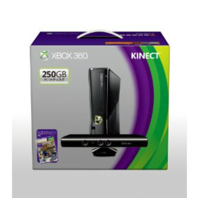 [Xbox360](本体)Xbox 360 250GB+Kinect(キネクト) スペシャルエディション(Kinect アドベンチャー同梱)(S7G-00017)