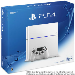 [PS4]プレイステーション4 PlayStation4 HDD500GB グレイシャー・ホワイト(CUH-1200AB02)