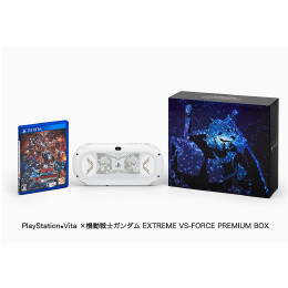 [PSV]ソニーストア限定 PlayStation Vita × 機動戦士ガンダム EXTREME VS-FORCE PREMIUM BOX グレイシャー・ホワイト(PCH-2000ZA/EV)