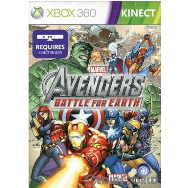 [Xbox360]Marvel Avengers: Battle for Earth(アベンジャーズ バトル フォー アース) アジア版(3000-474558)(キネクト専用)