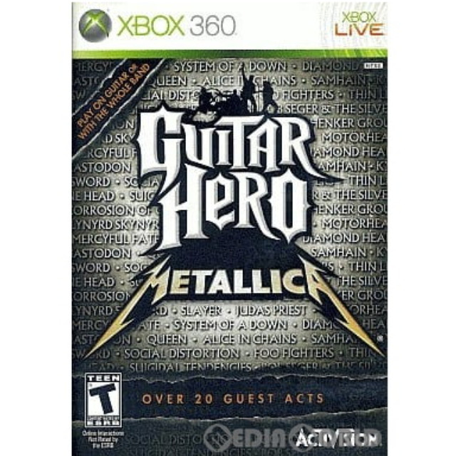 [Xbox360]Guitar Hero: Metallica(ギターヒーロー メタリカ) 北米版