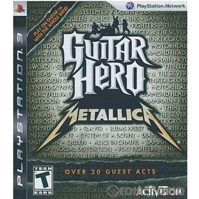 [PS3]Guitar Hero: Metallica(ギターヒーローメタリカ) 北米版(BLUS-30257)
