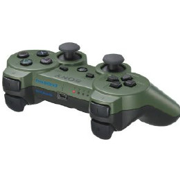 [OPT]PS3用ワイヤレスコントローラデュアルショック3　ジャングルグリーン　ソニー