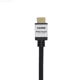 [PS4]CYBER・Premium HDMIケーブル High Grade 1.5m(PS4用) シルバー サイバーガジェット(CY-PHMC1.5R-SL)