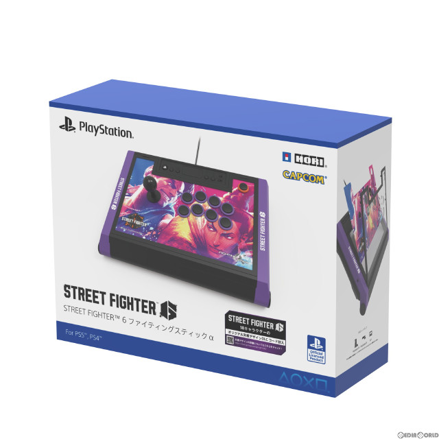 [PS5]STREET FIGHTER&trade;6(ストリートファイター6) ファイティングスティックα for PlayStation&reg;5/PlayStation&reg;4/PC ソニーライセンス商品 HORI(SPF-033)