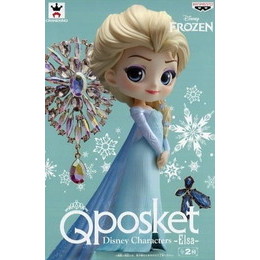 [FIG]エルサ(特別カラー) 「アナと雪の女王」 Disney Characters Q posket -Elsa- プライズフィギュア バンプレスト