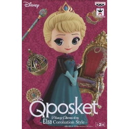 [FIG]エルサ(ノーマルカラー) 「アナと雪の女王」 Q posket Disney Characters-Elsa Coronation Style- プライズフィギュア バンプレスト