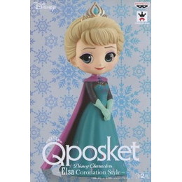 [FIG]エルサ(パステルカラー) 「アナと雪の女王」 Q posket Disney Characters-Elsa Coronation Style- プライズフィギュア バンプレスト
