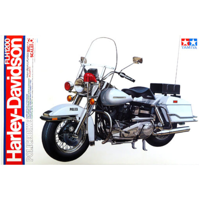 [PTM]1/6 ハーレーダビッドソン FLH 1200 ポリスタイプ 「オートバイシリーズ No.16」 ディスプレイモデル [16016] タミヤ プラモデル