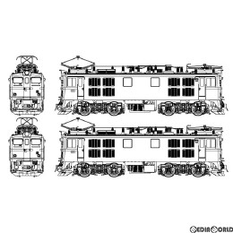 [RWM]TW-ED71-1WA 国鉄 ED71-第1次量産形(前灯1灯、二両セット) HOゲージ 鉄道模型 TRAMWAY(トラムウェイ)