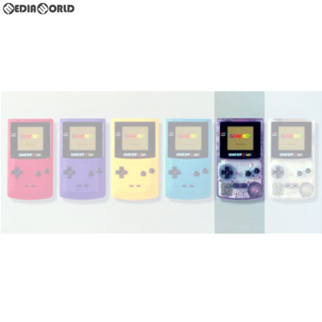 ぱんだろんゲーム【動作確認済】ゲームボーイカラー　クリアパープル　GAMEBOY Color