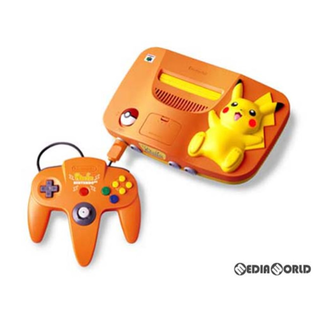 任天堂　ゲームキューブ　本体一式　オレンジ　コントローラー2個　動作確認済み