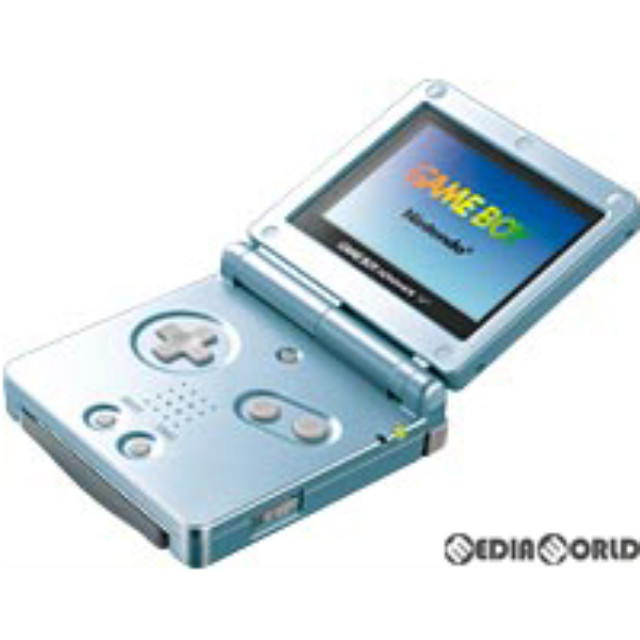 本体)ゲームボーイアドバンスSP GAMEBOY ADVANCE SP パールブルー(AGS ...