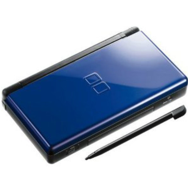 [NDS](本体)ニンテンドーDS Lite(ライト) コバルト/ブラック(北米版)(USG-S-BMKB-USZ)