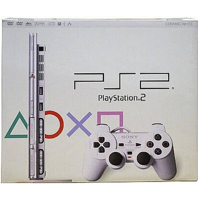[PS2](本体)プレイステーション2 PlayStation2 セラミック･ホワイト(SCPH-79000CW)