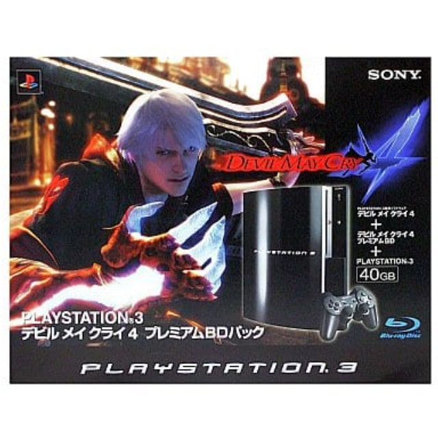 PLAYSTATION 3(40GB) デビル メイ クライ 4 プレミアムBDパック セラミックホワイト【メーカー生産終了】