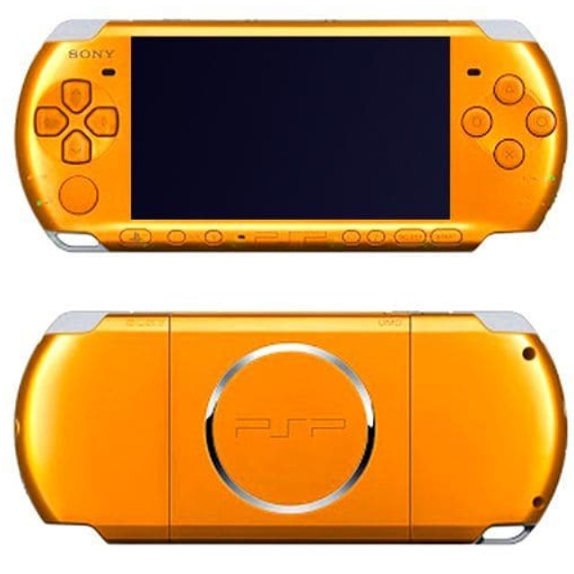 [PSP](本体)プレイステーション・ポータブル ブライト・イエロー(PSP-3000BY)