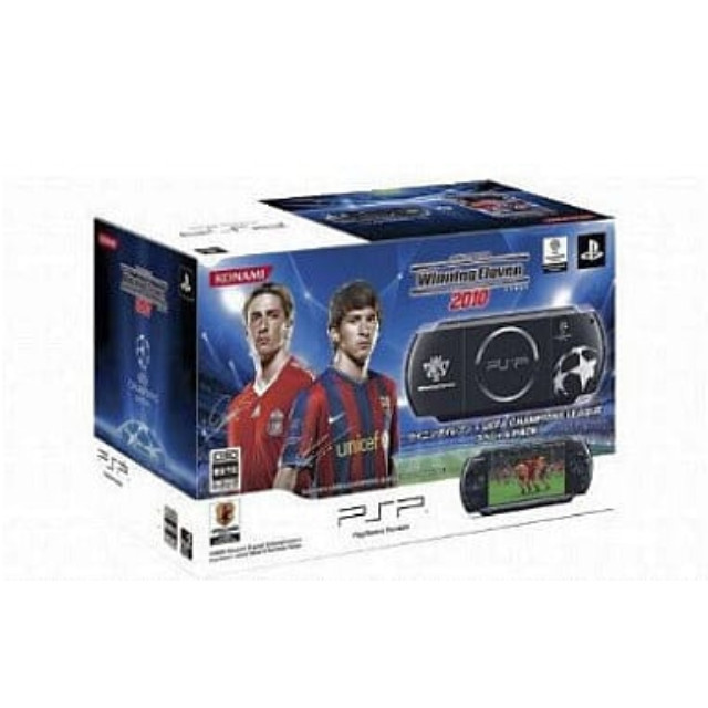 [PSP](本体)ウイニングイレブン×UEFA CHAMPIONS LEAGUE スペシャルPACK Winng Elevenモデル本体(PSP-3000XUB)同梱版(VP061-J1)