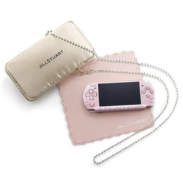 [PSP](本体)プレイステーション・ポータブル JILLSTUART Sweet Limited Package(ジルスチュアート スイートリミテッドパッケージ) ブロッサム･ピンク本体(PSP-3000XZP)同梱(PSPJ-30015)