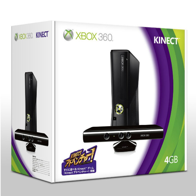 [Xbox360](本体)Xbox 360 4GB+Kinect(キネクト)(S4G-00017)