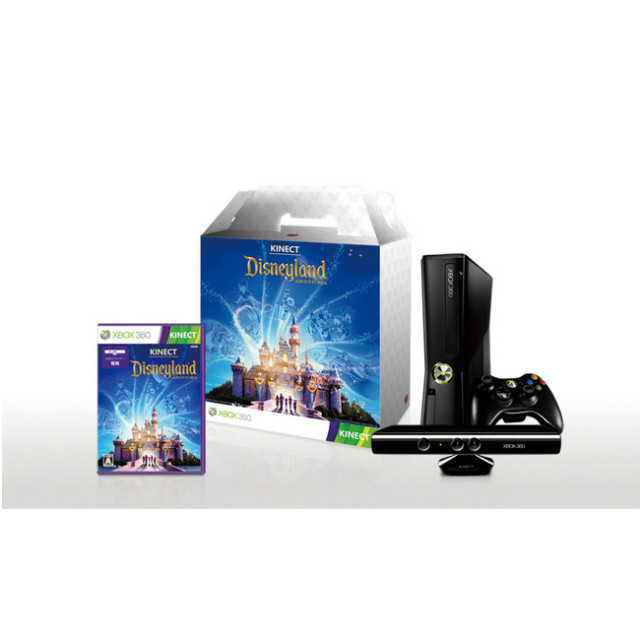 [Xbox360](本体)Kinect: ディズニーランド・アドベンチャーズ Disney Store 限定パック Xbox 360 4GB + Kinect(キネクト) バリューパック同梱版