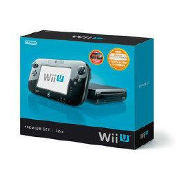 [WiiU]Wii U プレミアムセット 黒 PREMIUM SET kuro(本体メモリー32GB)(WUP-S-KAFC)
