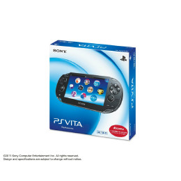 [PSV]PlayStationVita 3G/Wi-Fiモデル クリスタル・ブラック (PCH-1100AB01)