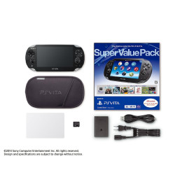 [PSV]PlayStation Vita Super Value Pack 3G/Wi-Fiモデル クリスタル・ブラック(PCHJ-10019)