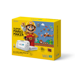 [WiiU]Wii U スーパーマリオメーカー セット(Wii Uプレミアムセット shiro/シロ/白)(WUP-S-WAHA)