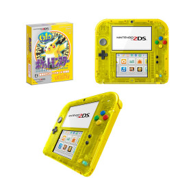 ニンテンドー2DS ピカチュウ限定版 クリアイエロー 本体のみ