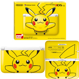 ポケセン傷有　3DSLL 本体　ピカチュウ　ポケモンセンター限定販売