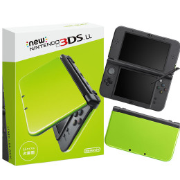 3DS]Newニンテンドー3DS LL ライム×ブラック(RED-S-MAAA) 【買取13,500 