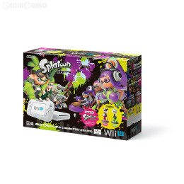 [WiiU]Wii U スプラトゥーン セット(amiibo アオリ・ホタル付き)(Wii Uプレミアムセット shiro/シロ/白 同梱)(WUP-S-WAHT)