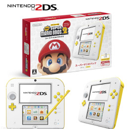 ニンテンドー2DS スーパーマリオパック【ホワイト×イエロー】(FTR-S