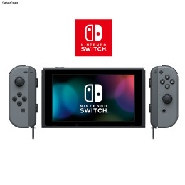 [Switch]マイニンテンドーストア限定 Nintendo Switch(ニンテンドースイッチ) カスタマイズ Joy-Con(L)/(R) グレー Joy-Conストラップ ブラック(HAC-S-KAAAA)