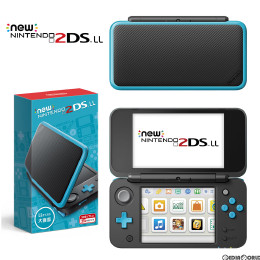 3DS]Newニンテンドー2DS LL ブラック×ターコイズ(JAN-S-BAAA) 【買取