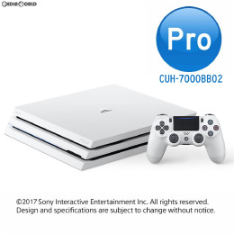 [PS4]プレイステーション4プロ PlayStation4 Pro グレイシャー・ホワイト 1TB(CUH-7000BB02)