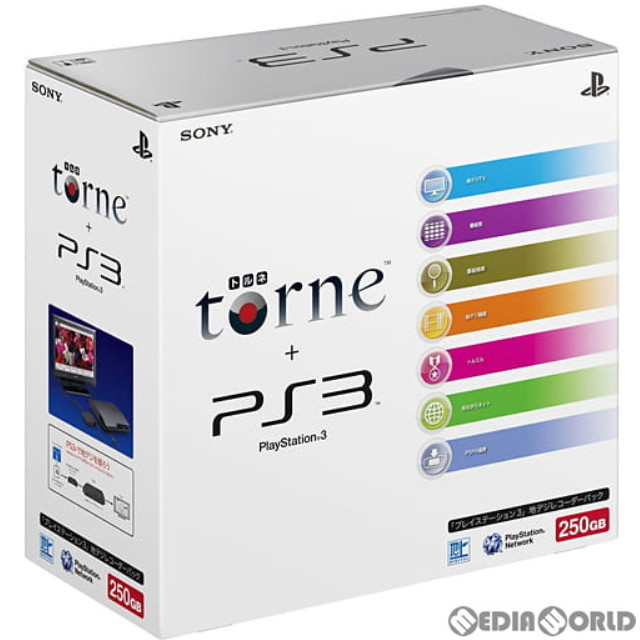 [PS3]プレイステーション3 PlayStation3 HDD250GB チャコール・ブラック 地デジレコーダーパック(CEJH-10010)