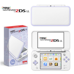 Newニンテンドー2DS LL ホワイト×ラベンダー(JAN-S-UAAA) [3DS] 【買取