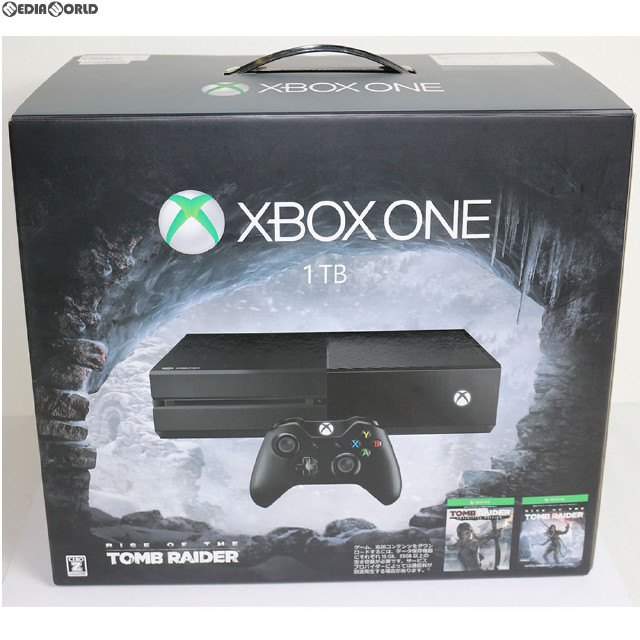 [XboxOne](本体)(ソフト無し)Xbox One 1TB(Rise of the Tomb Raider(ライズ オブ ザ トゥームレイダー) 同梱版)(KF7-00036)