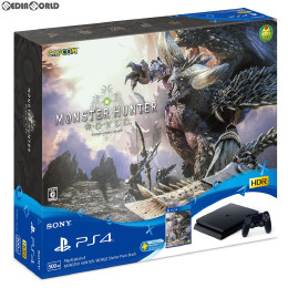 [PS4]プレイステーション4 PlayStation4 MONSTER HUNTER: WORLD Starter Pack Black(モンスターハンター:ワールド スターターパック ブラック)(CUHJ-10022)