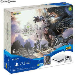 [PS4]プレイステーション4 PlayStation4 MONSTER HUNTER: WORLD Starter Pack White(モンスターハンター:ワールド スターターパック ホワイト)(CUHJ-10023)