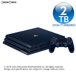 [PS4]プレイステーション4 プロ PlayStation4 Pro 500 Million Limited Edition(500ミリオンリミテッドエディション) 2TB(CUH-7100BA50)