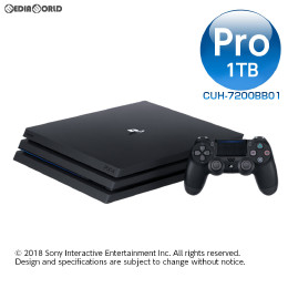 [PS4]プレイステーション4 プロ PlayStation4 Pro ジェット・ブラック 1TB(CUH-7200BB01)