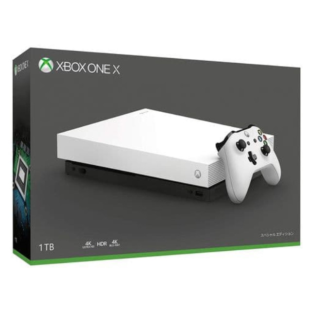 [XboxOne](本体)Xbox One X ホワイト スペシャル エディション 1TB(FMP-00063)