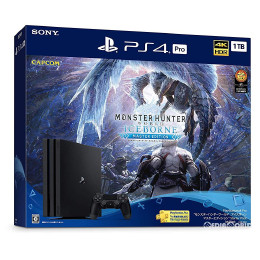 [PS4]プレイステーション4 プロ PlayStation4 Pro モンスターハンターワールド:アイスボーン マスターエディション Starter Pack 1TB(CUHJ-10032)