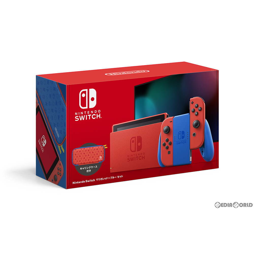 (本体)Nintendo Switch(ニンテンドースイッチ) マリオレッド×ブルー セット(HAD-S-RAAAF) [ニンテンドースイッチ