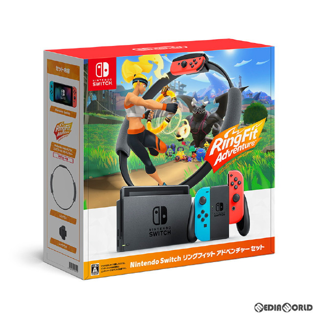 [Switch](本体)(ソフト無し)Nintendo Switch(ニンテンドースイッチ) リングフィット アドベンチャー セット(HAD-S-KABGF)