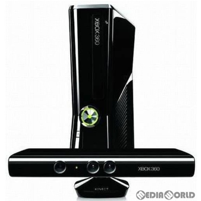 [Xbox360](本体)Xbox360 250GB + Kinect(250GBプラスキネクト) リキッドブラック(S7G-00037)