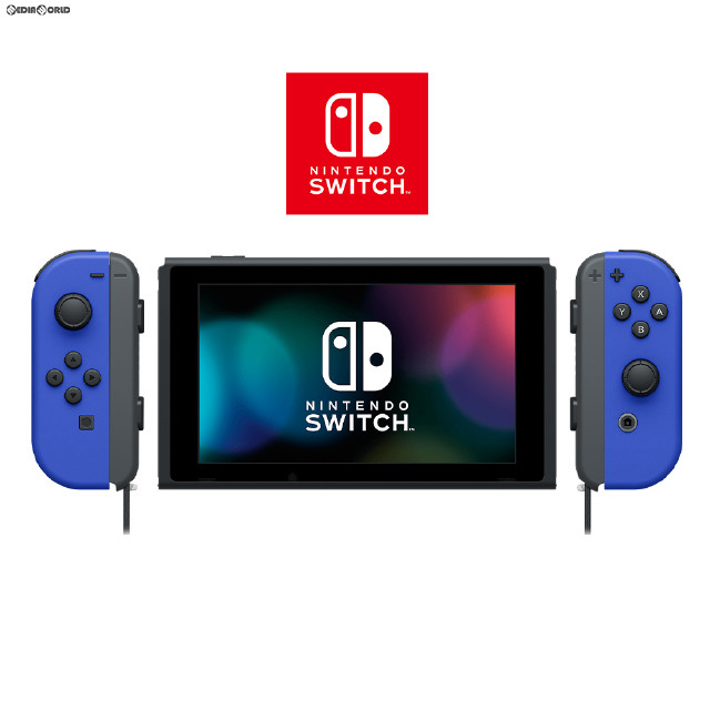 [Switch](本体)マイニンテンドーストア限定 Nintendo Switch(ニンテンドースイッチ) カスタマイズ Joy-Con(L) ブルー/(R) ブルー Joy-Conストラップ ブラック/ブラック(HAD-S-KAYAA)